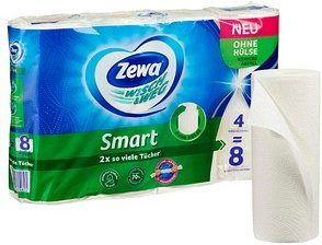 Zewa Küchenrollen WISCH&WEG Smart, 4 Rollen