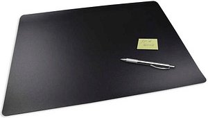 EICHNER Schreibtischunterlage schwarz Kunststoff 65,0 x 50,0 cm, 2 St.