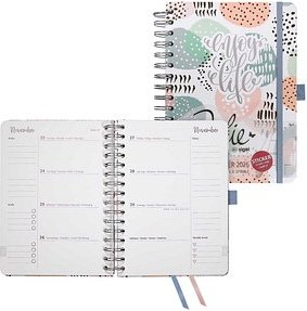 SIGEL Buchkalender Jolie 2026 Rose Inspiration, 1 St.