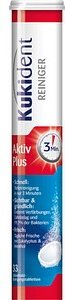 Kukident Aktiv Plus Gebissreiniger-Tabs 33 Stück