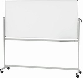 MAUL Mobiles Whiteboard MAULstandard 200,0 x 100,0 cm weiß emaillierter Stahl