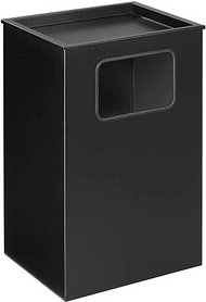 SZ Metall Standaschenbecher schwarz, 1 St.