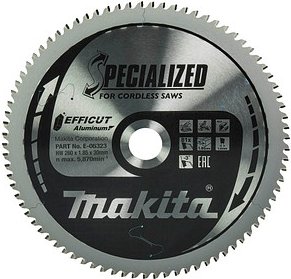 makita E-06323 Kreissägeblatt 260,0 mm, 81 Zähne, 1 St.