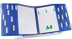 Thumbnail - tarifold Sichttafelsystem 434401 DIN A4 blau mit 40 St. Sichttafeln, 1 St.