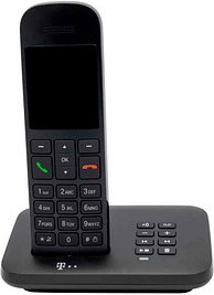 Thumbnail - Telekom Sinus A12 Schnurloses Telefon mit Anrufbeantworter schwarz