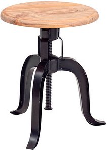 Thumbnail - WOHNLING Hocker WL6.658 akazie, 1 St.