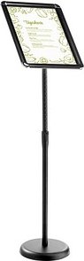 SPRINTIS Infoständer ELEVATE schwarz DIN A3, 1 St.