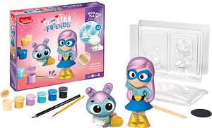 maped Bastelset Plaster Friends - Superheld-Gipsfiguren mehrfarbig