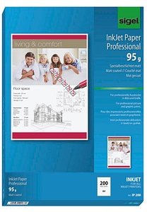 Thumbnail - SIGEL Fotopapier IP288 DIN A4 matt 95 g/qm 200 Blatt