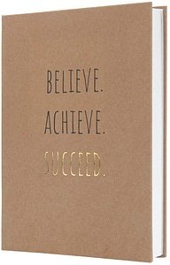SIGEL Notizbuch JOLIE Pure Success DIN A5 liniert, braun/schwarz/gold Hardcover 192 Seiten, 1 St.