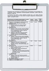 MAUL Klemmbrett MAULoutdoor 2331009 DIN A4 silber Kunststoff, 1 St.