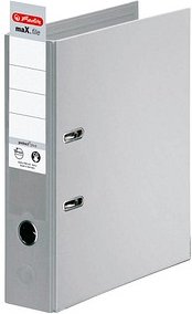 Thumbnail - herlitz maX.file protect plus Ordner grau Kunststoff 8,0 cm DIN A4
