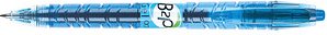 PILOT B2P „Bottle 2 Pen“ GEL Gelschreiber transparent/blau 0,7 mm, Schreibfarbe: blau, 1 St.