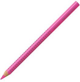 FABER-CASTELL Jumbo Grip neon Buntstift rosa, 1 St.