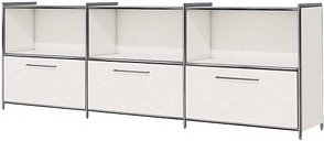 Kerkmann Sideboard Lago, 13799810 weiß 236,0 x 38,0 x 78,0 cm, 1 St.