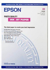 EPSON Fotopapier C13S041068 DIN A3 matt 102 g/qm 100 Blatt