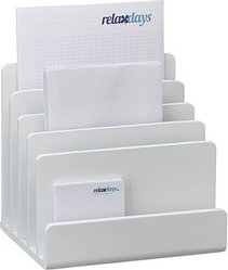 Thumbnail - relaxdays Briefständer weiß