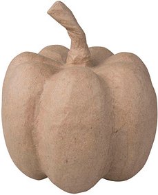 Rayher Pappmaché braun Kürbis, 1 St.