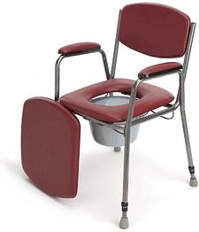 RUSSKA Toilettenstuhl 17500540 bordeaux