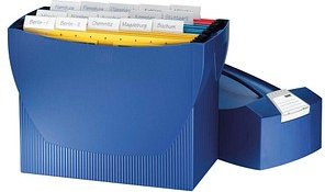 HAN Hängeregister-Box ohne Mappen Swing blau