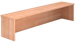 Thumbnail - HAMMERBACHER Thekenaufsatz gerade, nussbaum 155,0 x 32,0 x 35,0 cm