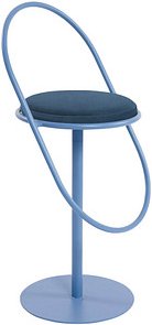 Thumbnail - meet powered by PAPERFLOW Barhocker SATURNE THSATSC.06.06 blau Kunstleder, 1 St.