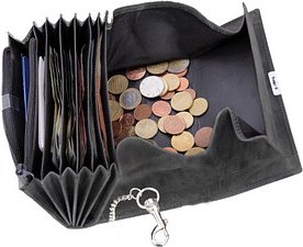 Thumbnail - Alassio Kellnerbörse Hunter grau