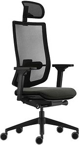 sedus Bürostuhl se:do pro light 2, AP-896/004 Stoff anthrazit, Gestell schwarz