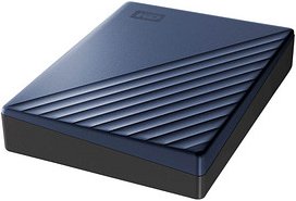 Western Digital My Passport Ultra 5 TB externe HDD-Festplatte blau