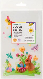 folia PP-Bodenbeutel L Ostern 14,5 x 23,5 cm, 10 St.