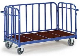 Thumbnail - Rollcart Paketwagen 02-1256 blau 164,0 x 88,0 x 30,5 cm