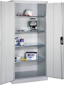 CP Metallschrank 8921-052 S10244 lichtgrau 93,0 x 50,0 x 195,0 cm, aufgebaut, 1 St.