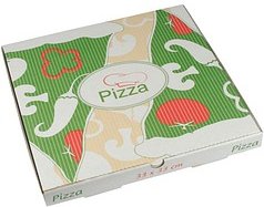 PAPSTAR Pizzakartons pure 33,0 x 3,0 cm, 100 St.