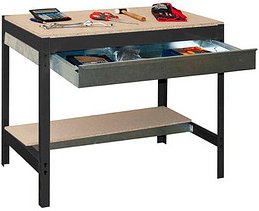 Simonrack Werkbank SIMONWORK BT0 BOX anthrazit 1 Schublade 91,0 x 61,0 x 84,2 cm