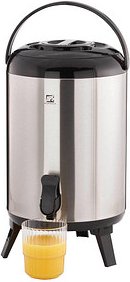 APS Isolier-Getränkespender schwarz, silber 9,5 l, 1 St.