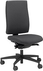 ORIGINAL STEIFENSAND Bürostuhl Ceto Comfort, CT 23501S2 252 Stoff grau, Gestell schwarz
