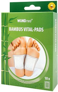 Thumbnail - WUNDmed® Bambuspflaster Vital-Pads 02-129 weiß 6,0 x 8,0 cm, 10 St.