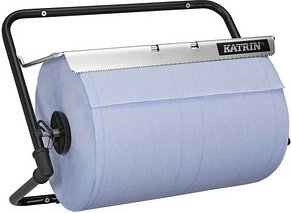 KATRIN Putzrollenhalter 54930 schwarz Metall