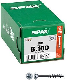 Thumbnail - SPAX® Universalschrauben T20 Senkkopf WIROX 0191010501003 5 mm x 100 mm, 100 St.