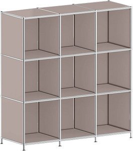 viasit Sideboard System4, 537763 taupe 115,4 x 40,4 x 118,2 cm, 1 St.