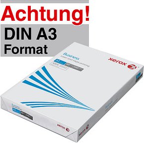 xerox Kopierpapier Business DIN A3 80 g/qm 500 Blatt