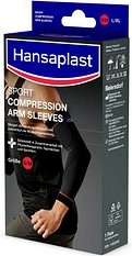 Hansaplast SPORT COMPRESSION 48724, Gr. S/M schwarz, 1 Paar