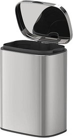 Thumbnail - WENKO Sare Kosmetikeimer Wandmontage 5,0 l silber, glänzend