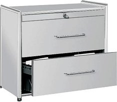 Kerkmann Lago Hängeregistraturschrank weiß 2 Schubladen 100,0 x 47,0 x 80,0 cm