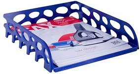 Thumbnail - sax design Briefablage Voronoi blau DIN A4, 1 St.