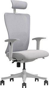 LMG Bürostuhl, SK5-GH-2 Stoff grau, Gestell grau