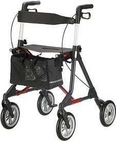 Thumbnail - RUSSKA Rollator elan plus 11441501 anthrazit, dunkelrot