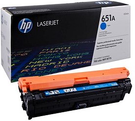 HP 651A (CE341A) cyan Tonerkartusche