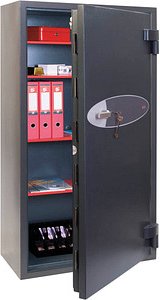 Thumbnail - phoenix Tresor Mercury Sicherheitsstufe 2 nach EN 1143-1 mit Feuerschutz graphitgrau 86,0 x 50,0 x 163,0 cm