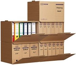 ELBA Archivcontainer tric system braun 51,0 x 36,0 x 33,0 cm, 5 St.